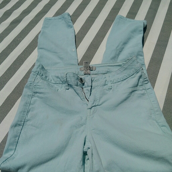 refuge Denim - Light blue Refuge mid rise skinny jeans